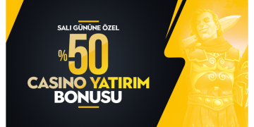 Aresbet Salı Gününe Özel 50% Casino Bonusu aresbet-casino-yatirim-bonusu