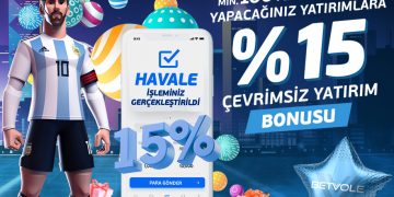 Betvole 15% Çevrim Şartsız Yatırım Bonusu betvole-15-cevrimsiz-yatirim-bonusu