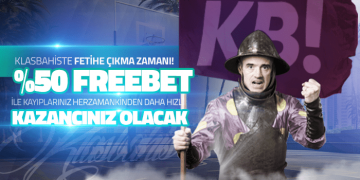 Klasbahis 50% Freebet Promosyonu klasbahis-50-freebet-promosyonu