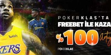 Pokerklas Freebet ile Kazançlar %100 Artıyor pokerklas-freebet-bonusu