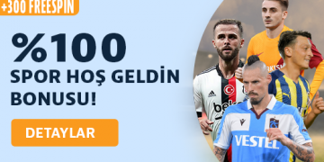 İkimisli 100% Spor Hoşgeldin Bonusu + 300 Freespin ikimisli-spor-hosgeldin-bonusu
