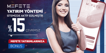 Golegol 15% Mefete Çevrim Şartsız Bonus golegol-mefete-yatirim-bonusu