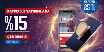 Golegol 15% PayFix Çevrim Şartsız Bonus 150 TL golegol-payfix-yatirim-bonusu