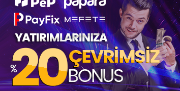 Milanobet 20% Papara, Payfix, Mefete, Pep Çevrimsiz Şartsız Bonusu milanobet-cevrimsiz-papara-payfix-mefete-yatirim-bonusu