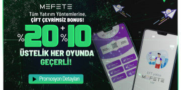 Yodabet MEFETE ile Bir Yatırıma İki Çevrimsiz Bonus! 20%+10% yodabet-mefete-yatirim-bonusu