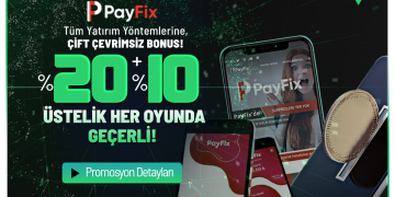 Yodabet PayFix ile Bir Yatırıma İki Çevrimsiz Bonus! %20+%10 yodabet-payfix-yatirim-bonusu