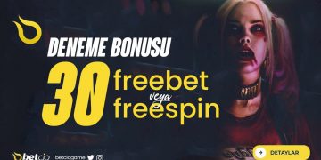 Betcio 30 TL Deneme Freespin veya Freebet betcio-deneme-bonusu