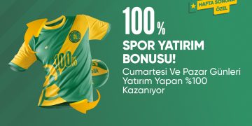 Betkolik 100% Spor Yatırım Bonusu betkolik-spor-yatirim-bonusu