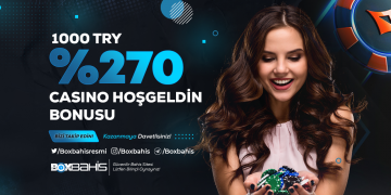 Boxbahis 1000 TL 270% Casino & Slot Hoşgeldin Bonusu boxbahis-casino-hosgeldin-bonusu
