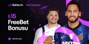 Bahislife Yeni Üyelere Özel 15 TL Freebet bahislife-freebet-bonusu