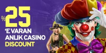 Olabahis 25% Anlık Casino Discount Fırsatı olabahis-casino-discount-bonusu
