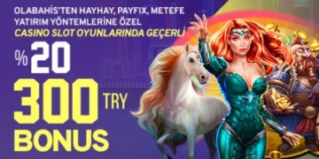 Olabahis Hayhay, Payfix, Mefete Yatırımlarınıza Özel 20% -300 TRY Bonus Fırsatı olabahis-payfix-mefete-yatirim-bonusu