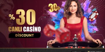 Betvoy %30 Canlı Casino Discount Bonusu betvoy-canli-casino-discount